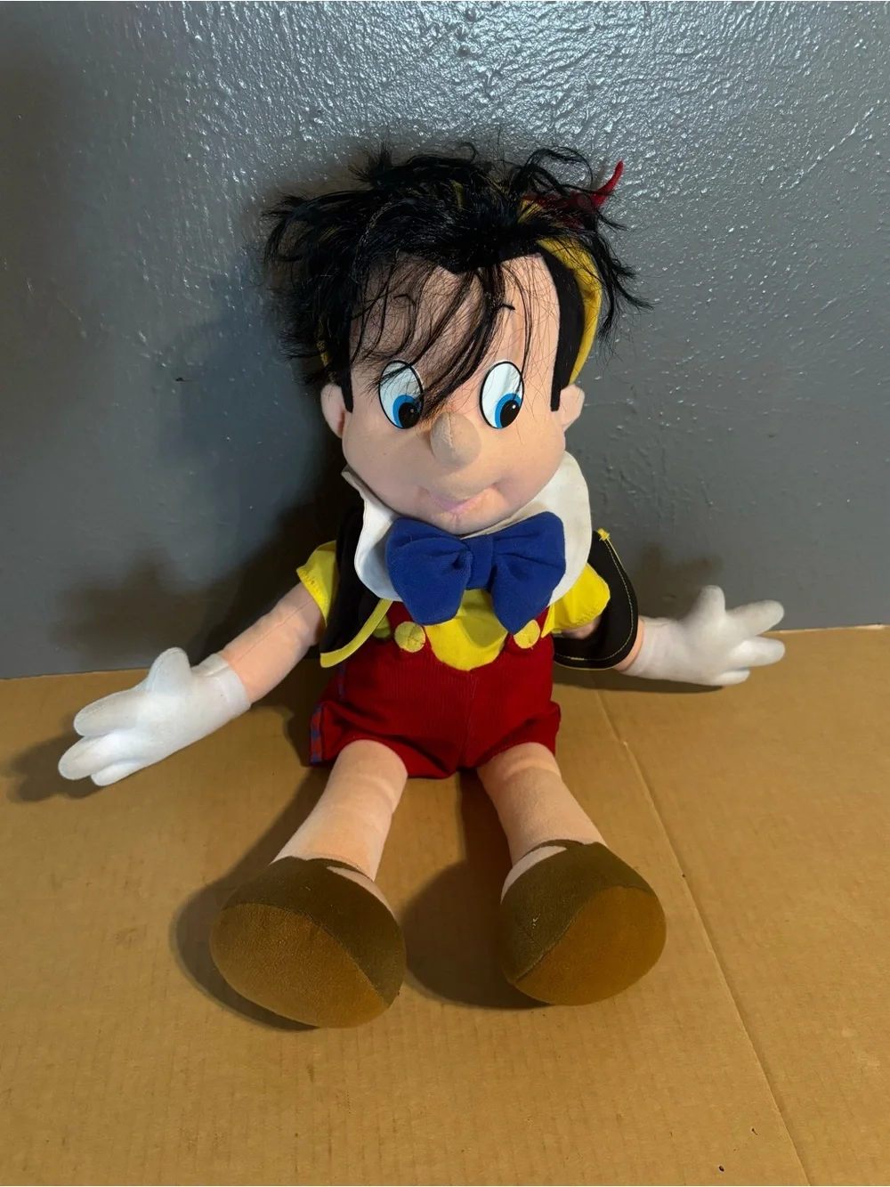 Classic Pinocchio Plush Doll - Collectible